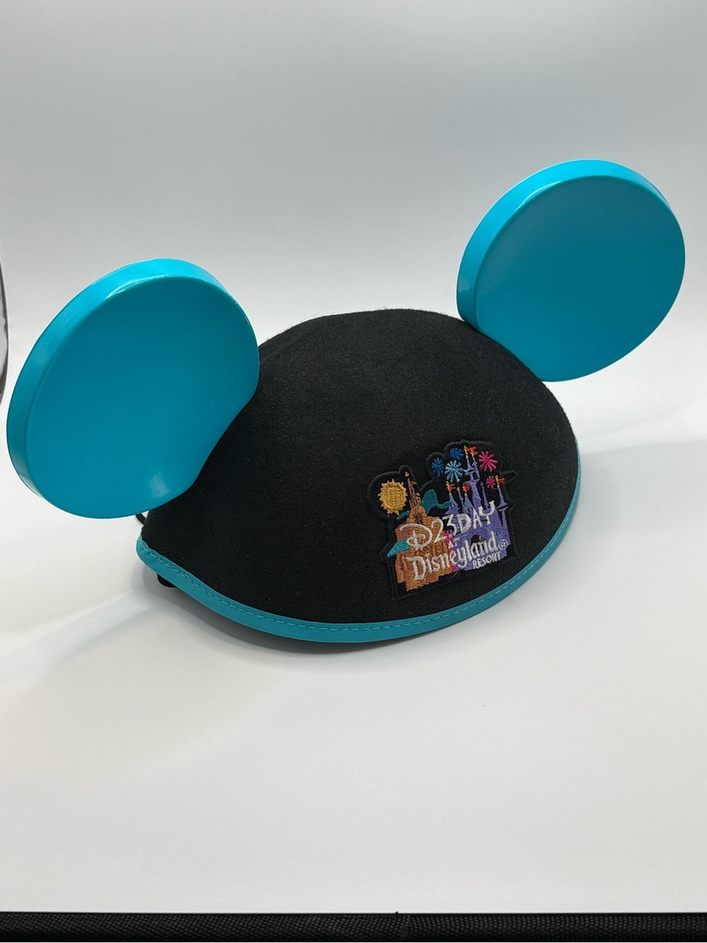 Disney D23 Disneyland Resort day 2026. Mickey Ear Hat Cap Black/Blue Adult OS - Picture 2 of 9